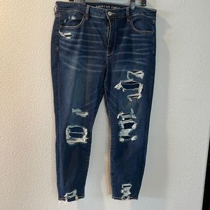 NWT American Eagle Plus size Jegging crop jean